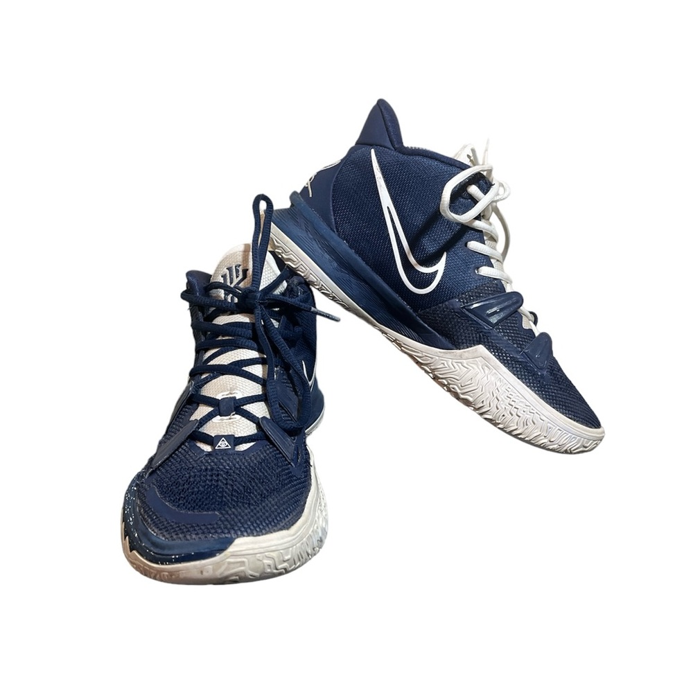Size 8  Nike Kyrie 7 TB Midnight Navy 2021 DA7767-402 Pre-Owned